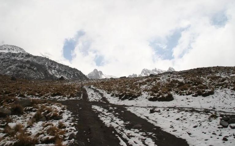 Anuncian caída de aguanieve, nieve y cencelladas en Veracruz