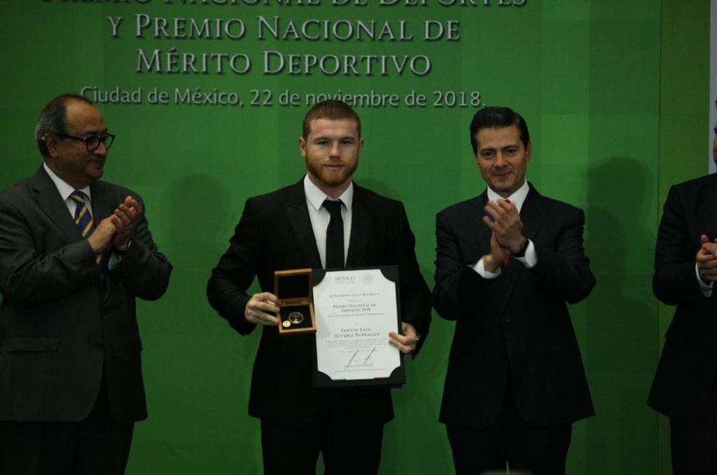 Peña Nieto entrega el Premio Nacional del Deporte