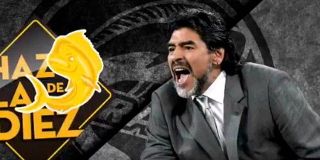 Maradona es el nuevo DT de Dorados