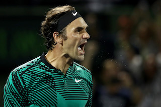 Suizo Roger Federer vence a Rafael Nadal y se corona en el abierto de Miami