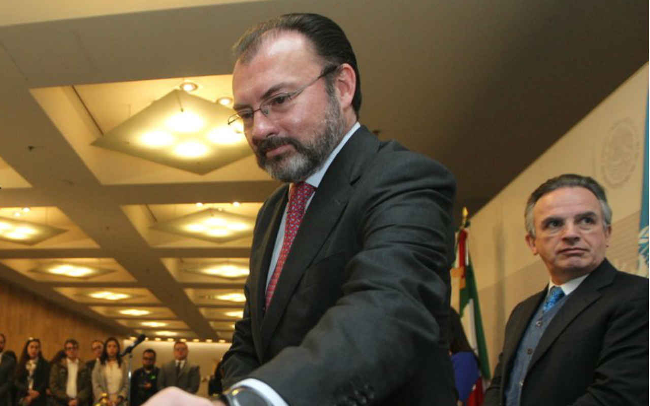 Videgaray se reunirá en Washington con Tillerson y Kelly