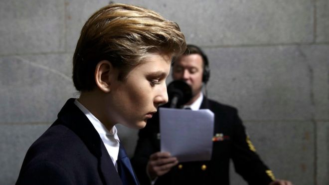El acoso a Barron Trump y las dificultades de los niños que crecen siendo hijos del presidente de Estados Unidos