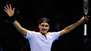 Federer avanza a semis en el Masters de Londres