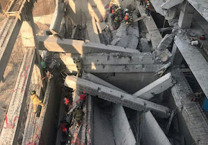 Derrumbe en centro comercial dejó 7 muertos; siguen sin determinar causas