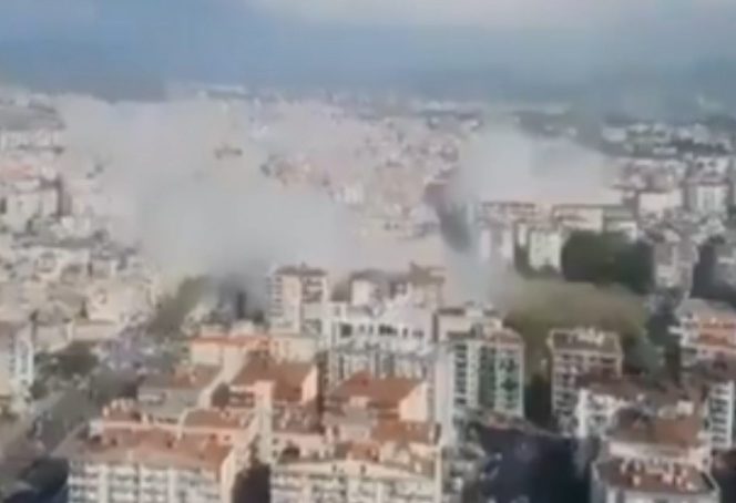 Pánico en Turquía, sismo de magnitud 7 grados sacude sus costas