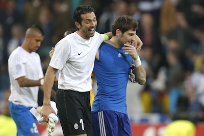 Buffon y Casillas vuelven a enfrentarse en la Champions