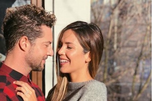 David Bisbal anuncia su boda con Rosanna Zanetti