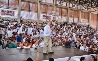 Arranca en Puerto Vallarta, Adán Augusto López el recorrido por el país.