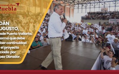 Adán Augusto desde Puerto Vallarta informó que debe haber continuidad en el proyecto iniciado por López Obrador.