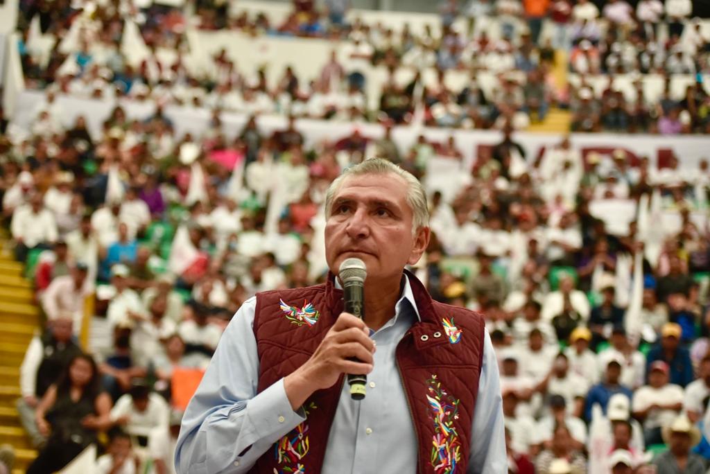 Afirma Adán Augusto López Hernández que la esperanza, ahora es realidad, gracias a la visión y al corazón del presidente Andrés Manuel López Obrador