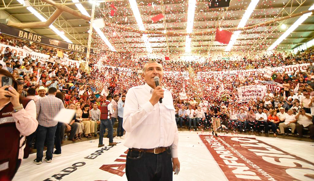 Confía Adán Augusto López Hernández en ganar la consulta de Morena y ser el próximo Coordinador Nacional para la Defensa de la Cuarta Transformación