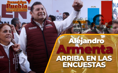 Alejandro Armenta arriba en las encuestas