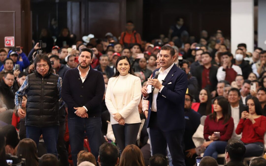 Claudia Sheinbaum respalda a Armenta: «Serás el próximo gobernador de Puebla».