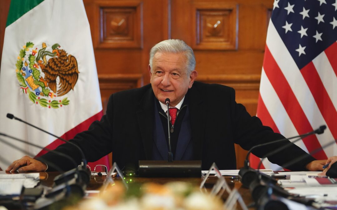 AMLO reitera desde Sonora que México no es colonia de ninguna nación y defiende a los migrantes