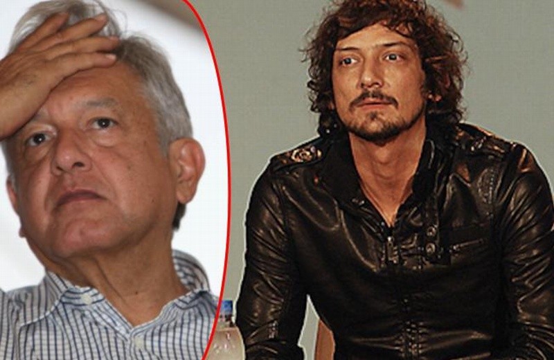 ‘No sea maricón’, León Larregui llama maricón a AMLO y le pide resultados #FOTOS