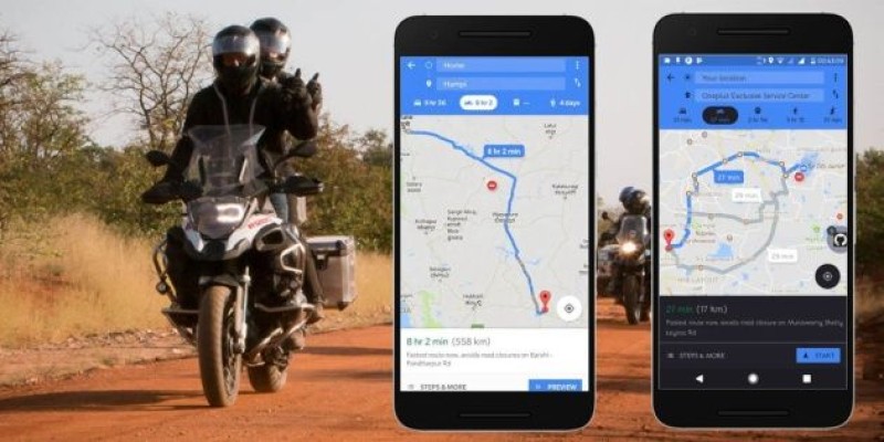 Google Maps lanza el modo motocicleta en México