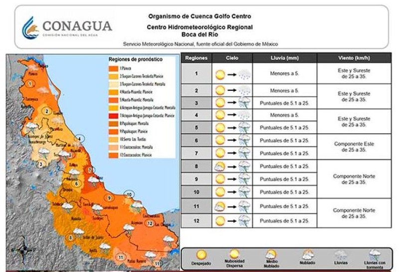 Persiste este martes ambiente caluroso en el Estado