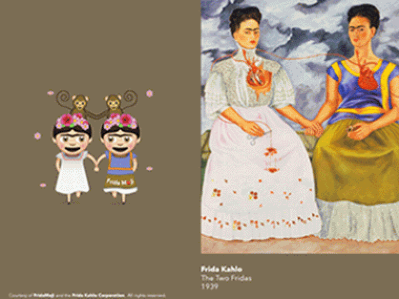 Lanzan emojis de Frida Kahlo