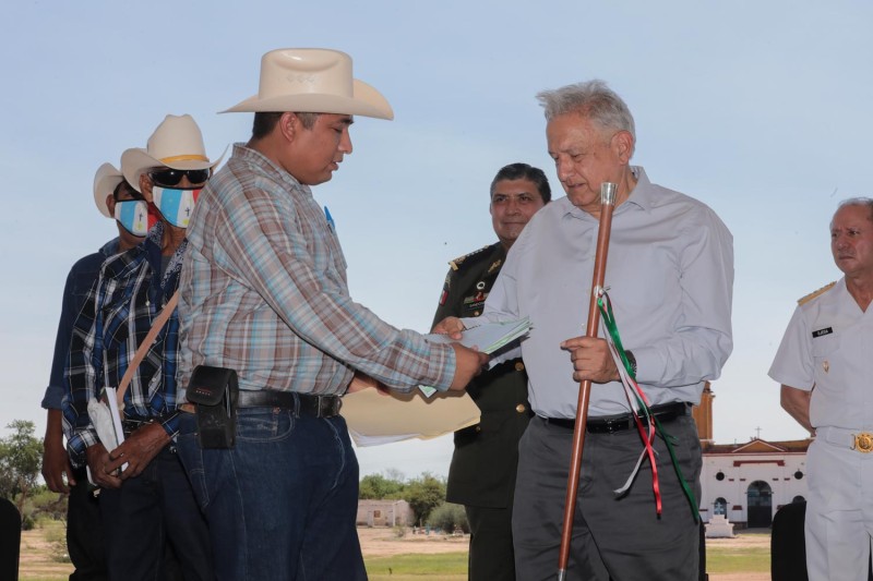 Presidente se disculpa con pueblos yaquis; presenta avances del plan de reparación y justicia