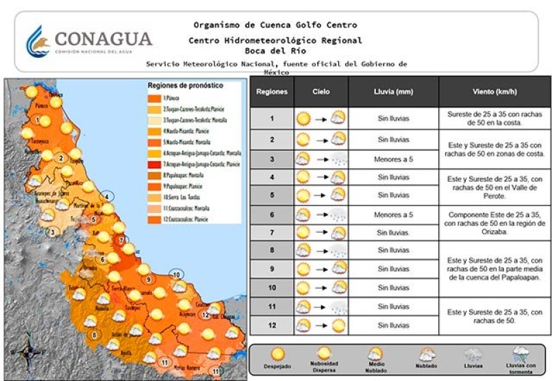 Se esperan altas temperaturas de hasta 40° en norte y sur del Estado