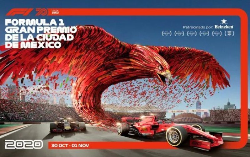 La F1 revela carteles del Gran Premio de México