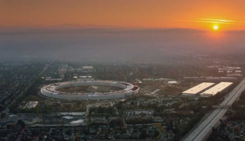 Apple Park: así es la futurista «nave espacial» diseñada por Steve Jobs que albergará la oficinas de Apple