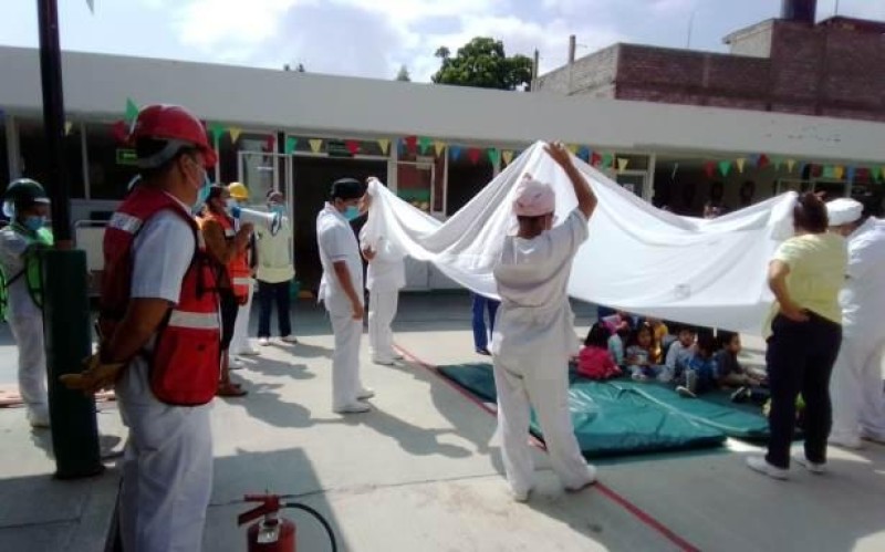 En guarderías del IMSS se refuerzan protocolos de seguridad y protección civil