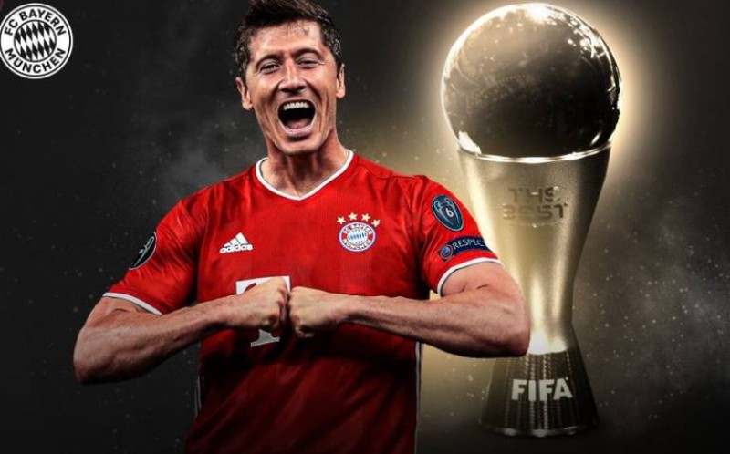 Robert Lewandowski gana The Best al mejor futbolista del 2020