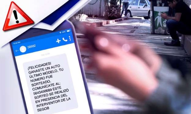 Cuidado con este mensaje de texto; podría ser extorsión