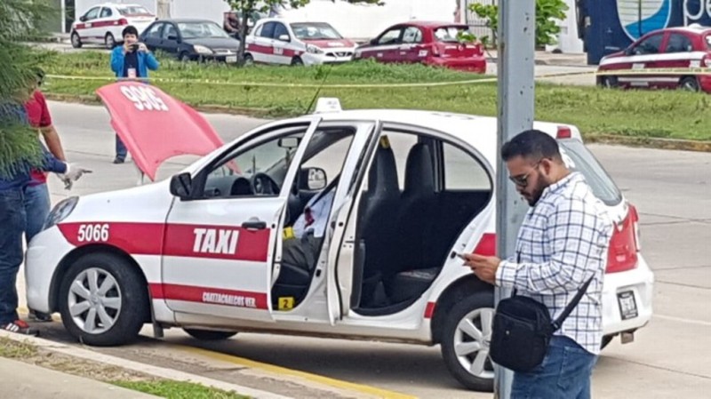 Ejecutan a taxista en Coatzacoalcos, Veracruz