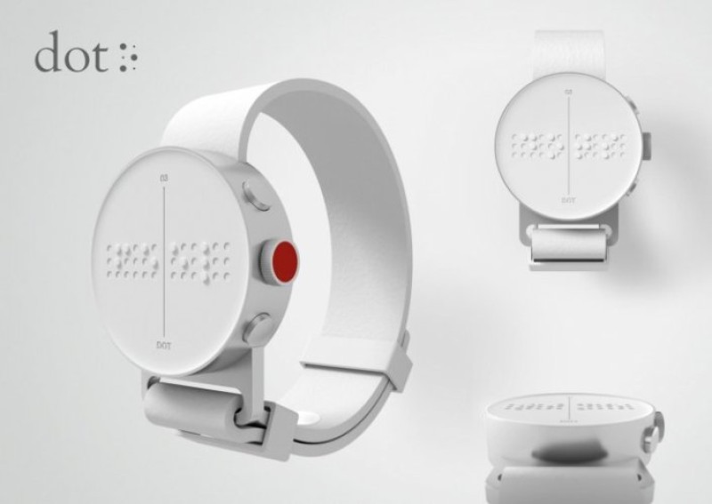 El primer smartwatch braille del mundo