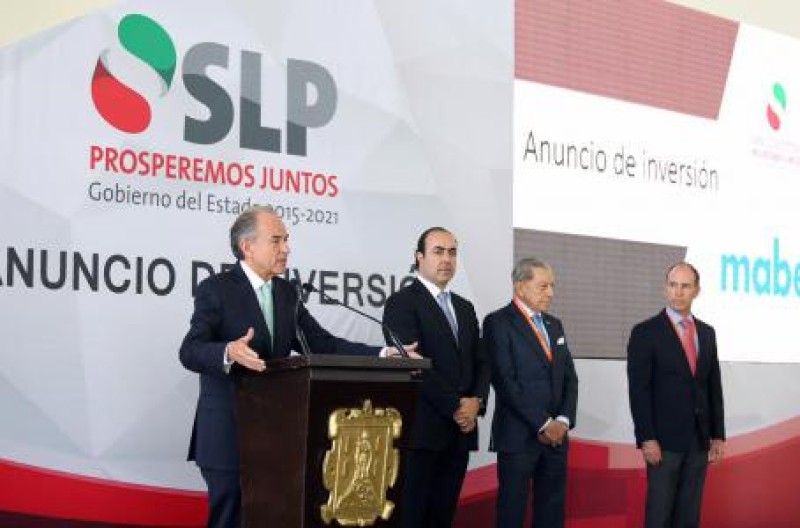 Anuncian inversiones por 650 mdd en San Luis Potosí